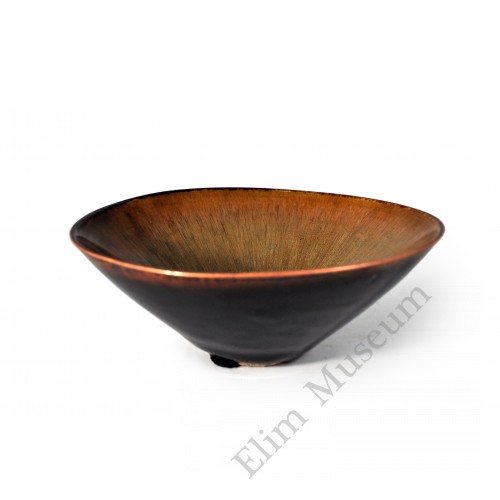 1361 A Ji-Zhou Ware rabbit-hair bowl